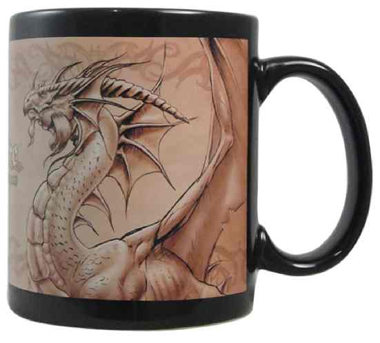 White Dragon Mug